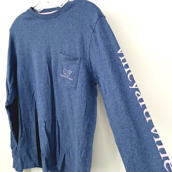 Vineyard Vines Women's XS Cotton Pink Whale Top - Picture 7 of 11